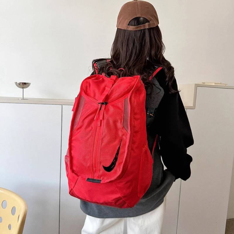 Air cushion American Basket Barbarie Barbone Junior High School Student School Bags Campus Men's Women Sports Football Training Fitness Backpack