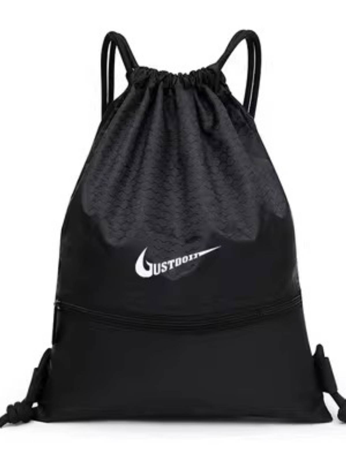 Beam -mouth bag backpack football bag large -capacity waterproof storage bag simple travel drawing stump folding bag basketball bag