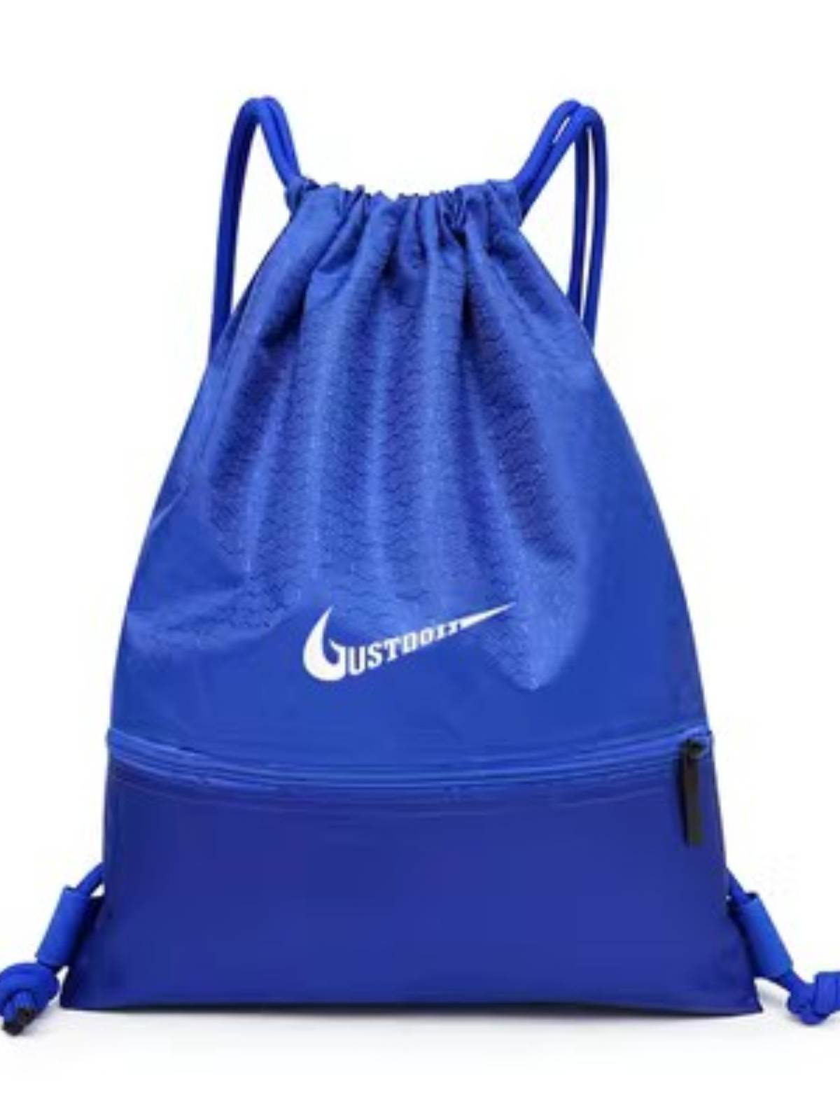Beam -mouth bag backpack football bag large -capacity waterproof storage bag simple travel drawing stump folding bag basketball bag