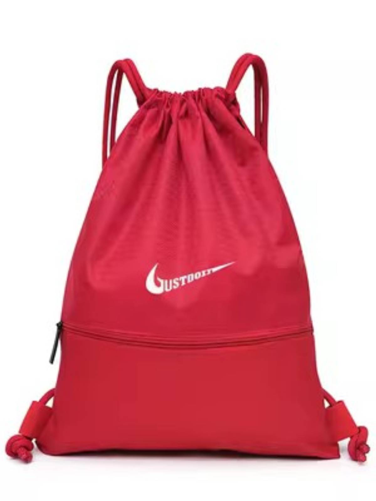 Beam -mouth bag backpack football bag large -capacity waterproof storage bag simple travel drawing stump folding bag basketball bag