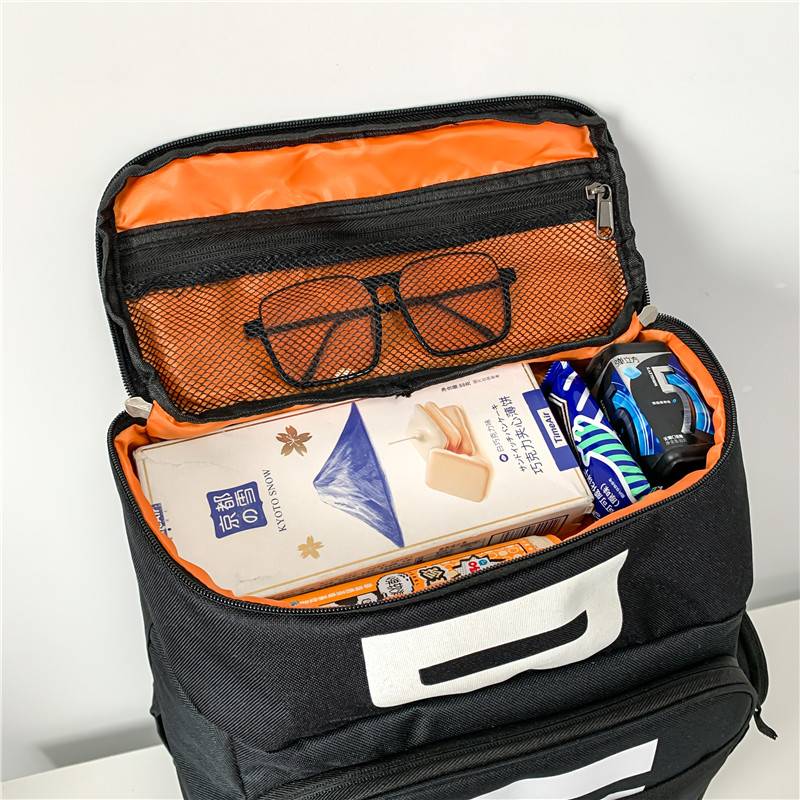 Backpack men's backpack wet wet separation travel bag super large -capacity sports training ski schoolbag fitness bag female