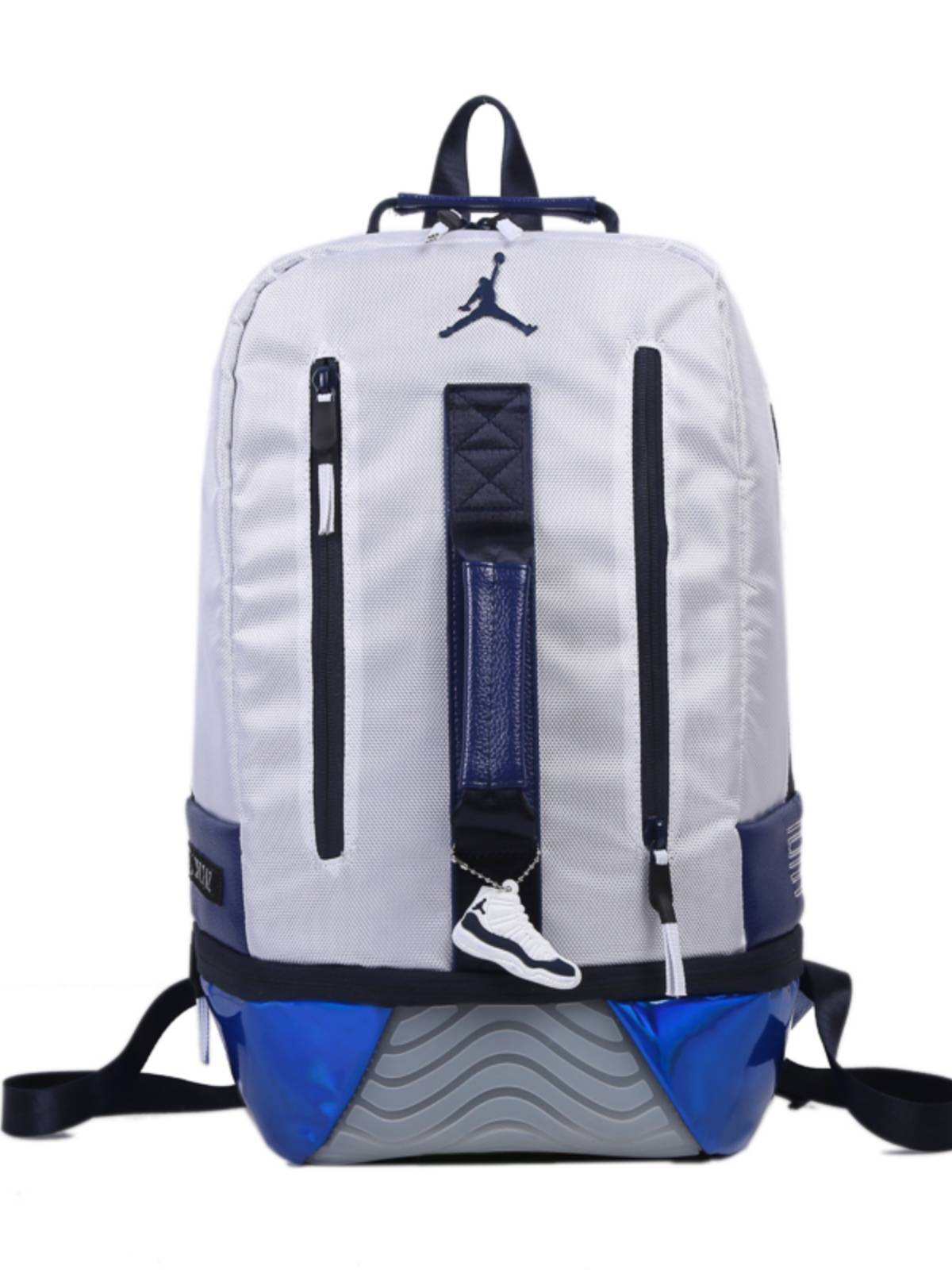 New Flying Man American -style Backpack Large -capacity Outdoor Sports Campus Basketball Male Student School Bag Backpack