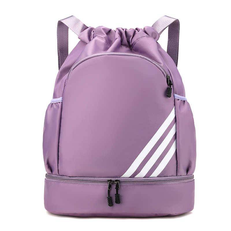 Customized basketball bag basketball bag training backpack football packaging bag sports bundle pocket drawing rope shoulder bag men and women