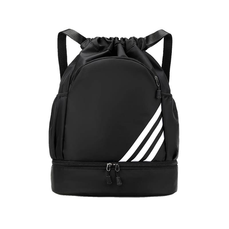 Customized basketball bag basketball bag training backpack football packaging bag sports bundle pocket drawing rope shoulder bag men and women