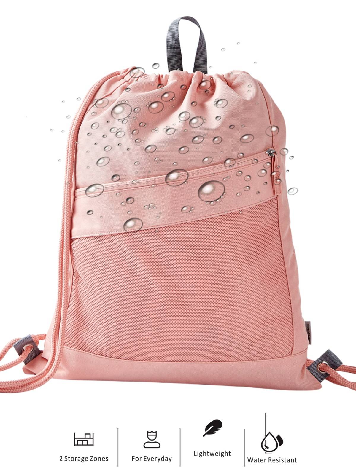 Backpack beam Pockets Leisure Backpack Spokers Light Folding Simple Travel Backpack Basket Base