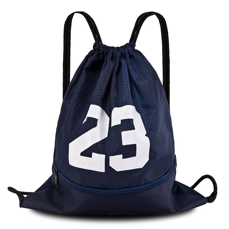 Basketball bag basketball bag football bag pocket pocket pocket pocket single -room bag men's sports fitness oblique crossbag