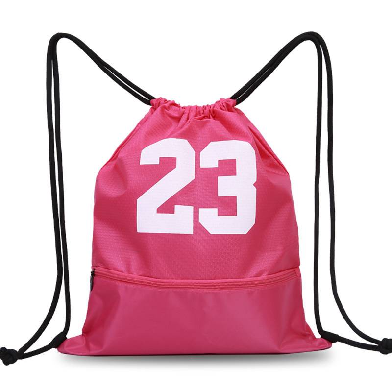 Basketball bag basketball bag football bag pocket pocket pocket pocket single -room bag men's sports fitness oblique crossbag