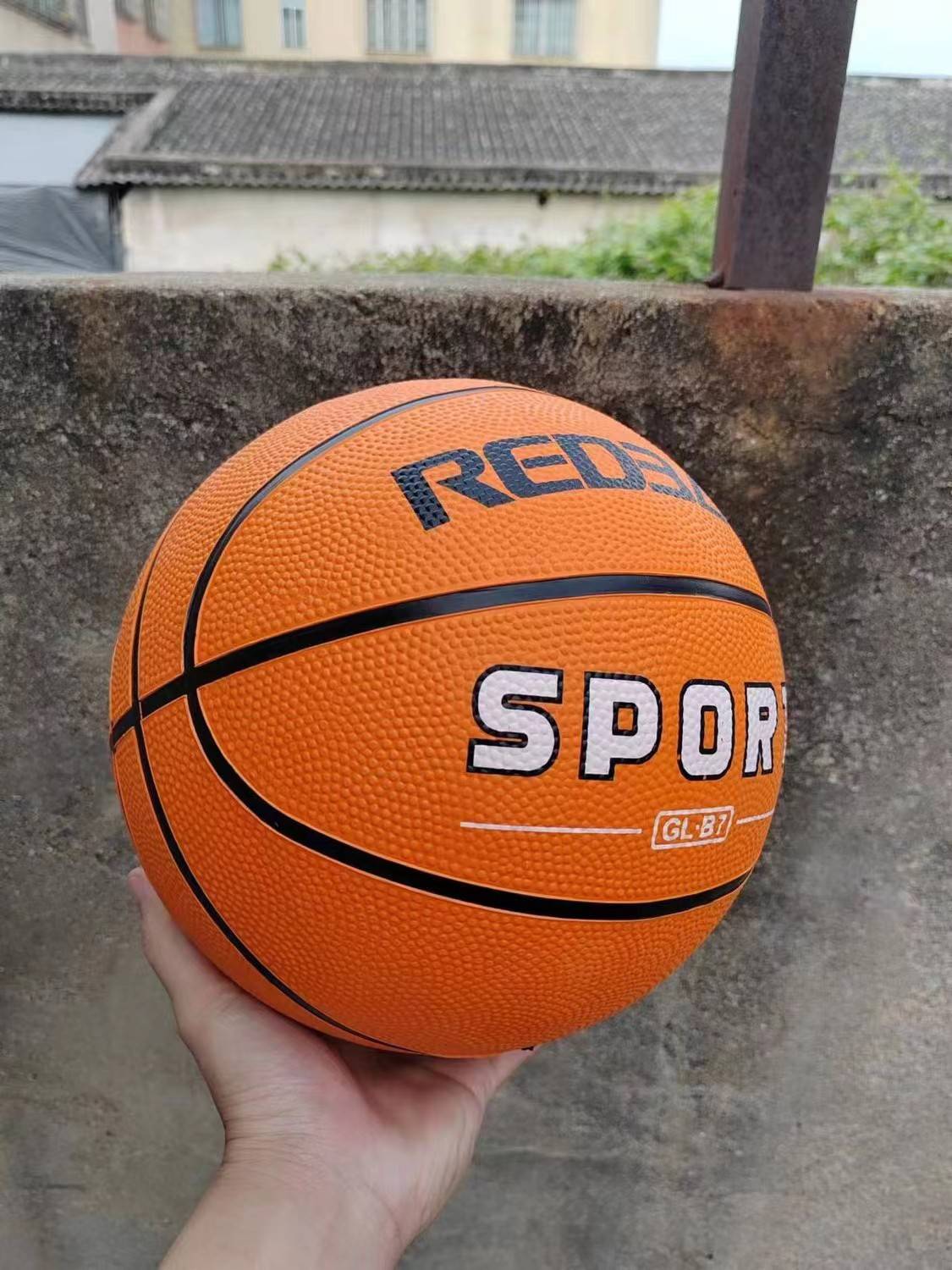 Basketball household large training ball blue shelf outdoor rebounds net iron basketball box children's punching hanging wall hanging ball basket