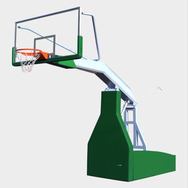Electric youth outdoor interior adult training ground luxury home hydraulic lifting basketball rack professional competition