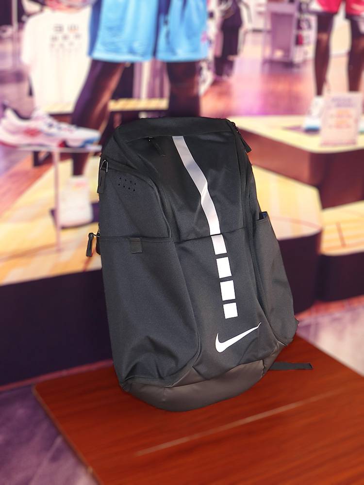 Nike Nike Cushion Pack Basket Basket Basket Base Leisure Sports Training Large Capacity Thicked Backpack BA5554-011