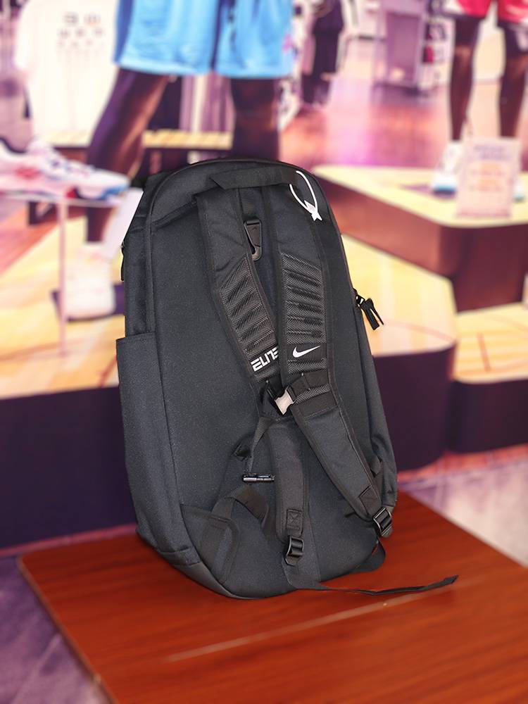 Nike Nike Cushion Pack Basket Basket Basket Base Leisure Sports Training Large Capacity Thicked Backpack BA5554-011