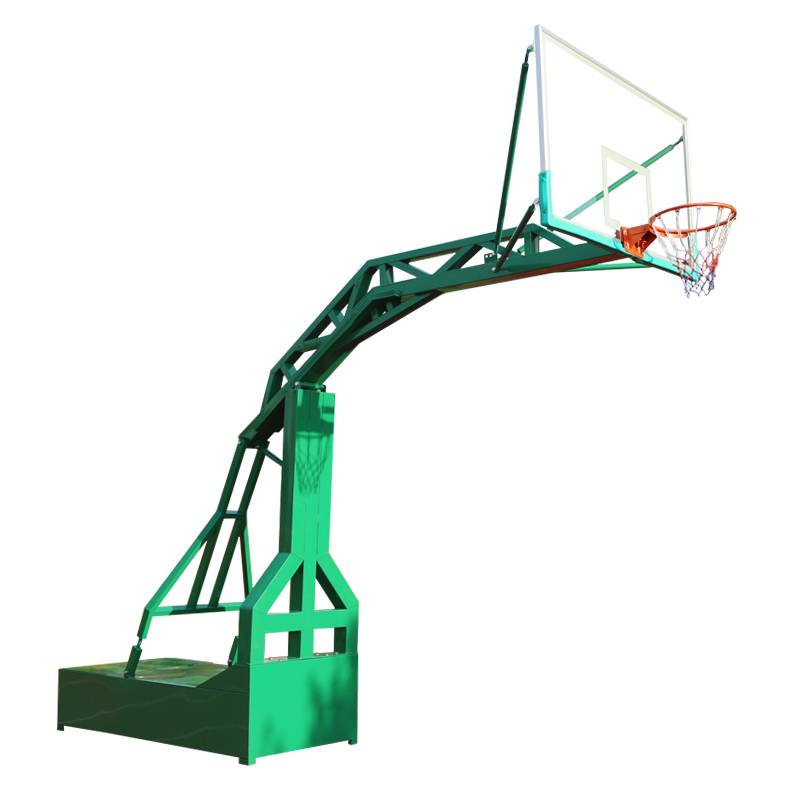 National standard basketball rack adult outdoor mobile basketball frame outdoor basketball rack household adult training lifting blue ball rack