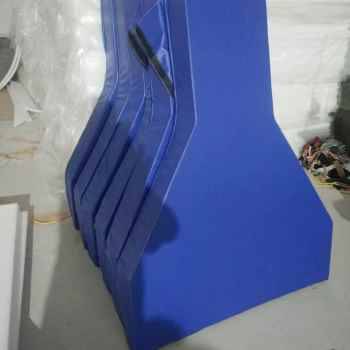 Half -bag of flat box basketball rack