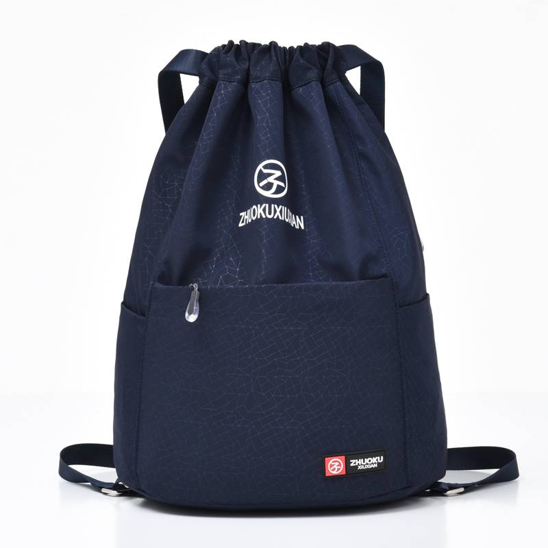 Simplified and dark blue