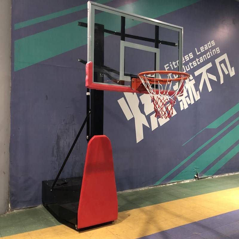 Basketball rack adult outdoor adult basketball frames can lifted standard outdoor children's home mobile basketball rack