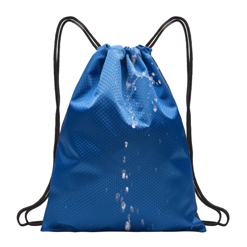 Zackpack sports waterproof Oxford cloth pocket custom printing logo backpack pumping rope men's basketball backpack