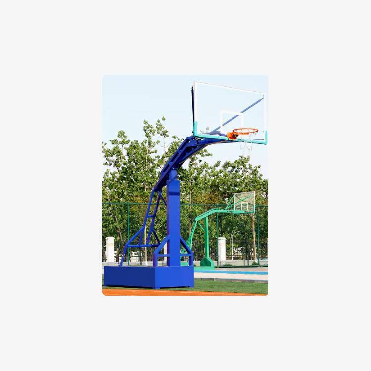 Jiangxi Basketball House competition for dunk can be lifted standard ball frames, basketball racks can move outdoors