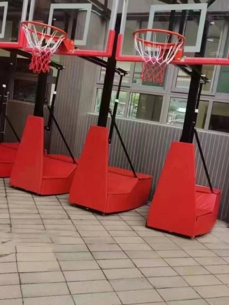 Basketball racks can move outdoor children adults indoor and outdoor young people standard professional American lifting basketball rack