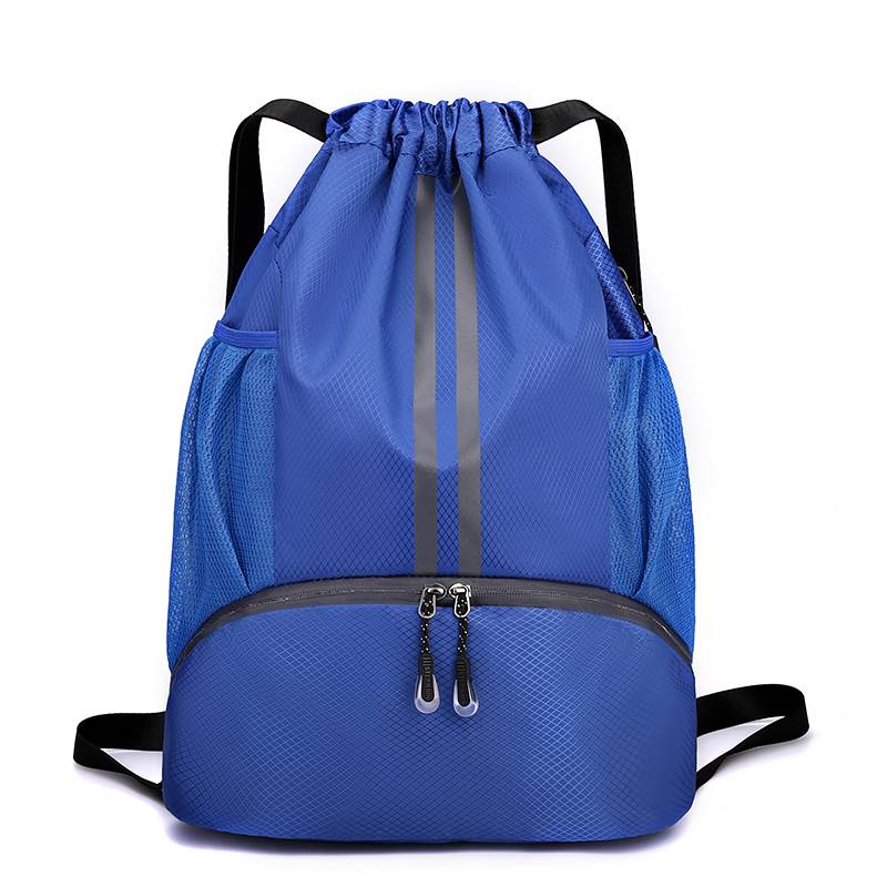 Basketball Backpack Wet Wet Separation Swimming Bid Pocket Packing Backbag Men's Sports Basketball Storage Bag