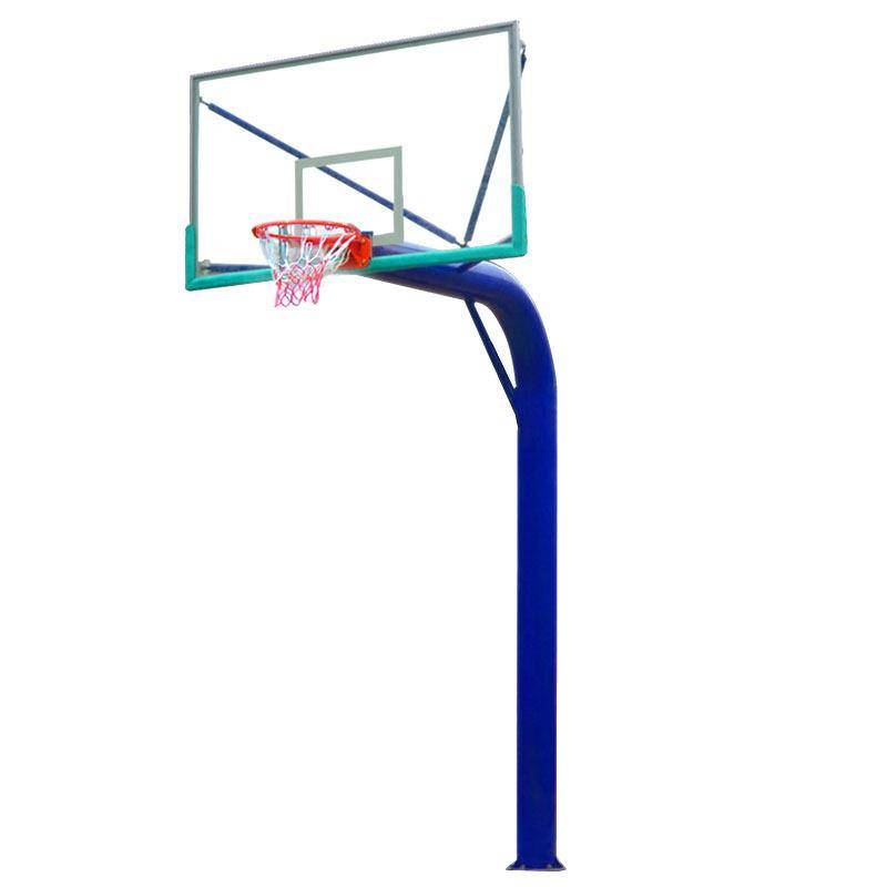 Basketball frame outdoor standard rebounds for the adult basketball frame competition professional fixed shelf ground burial can be lifted