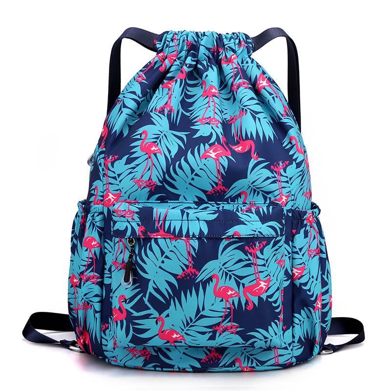 2024 new beam pocket drawing basketball bag men's and female sports fitness waterproof backpack large capacity travel bag