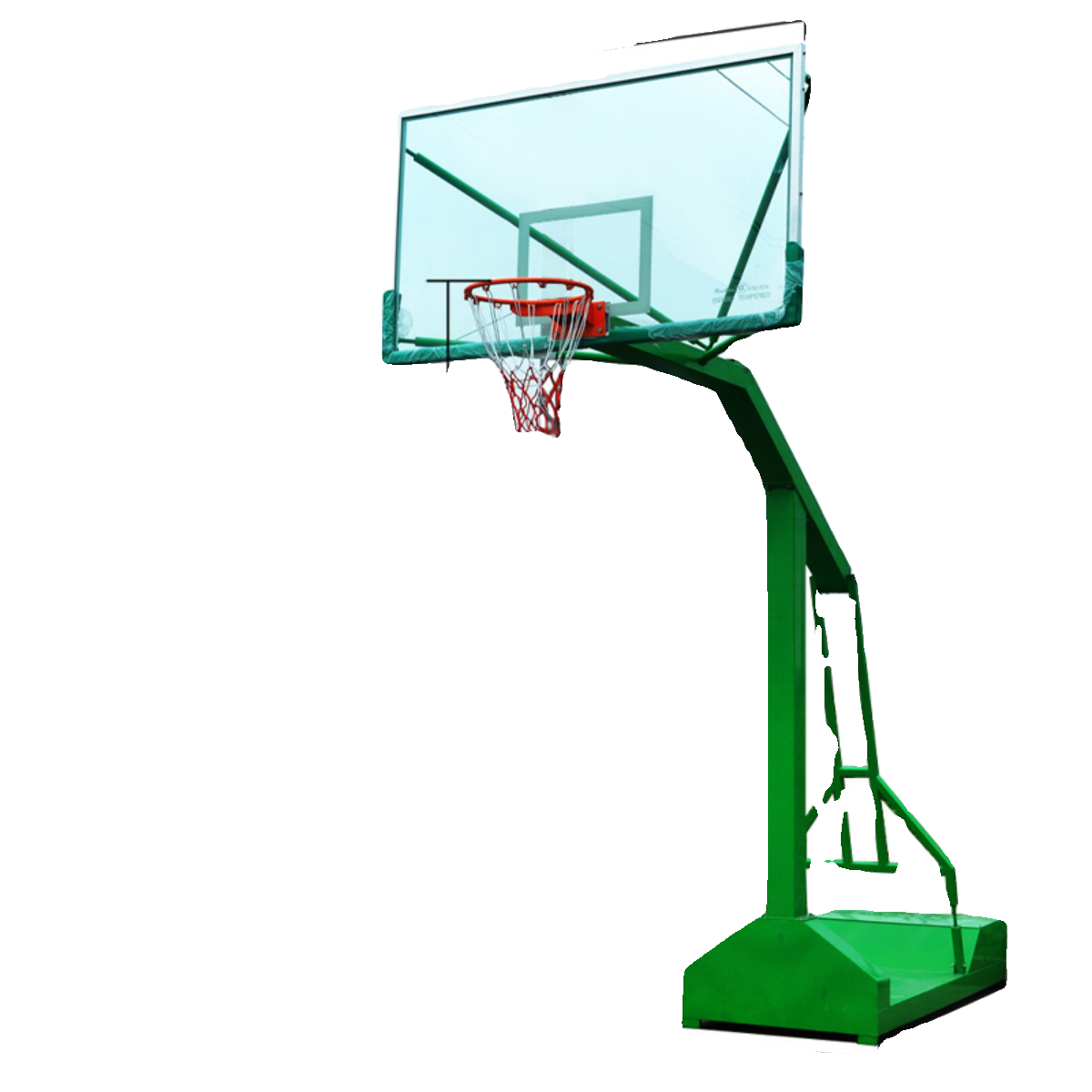 Basketball rack mobile outdoor standard basketball rack can be lifted and surrendered adult outdoor basketball competition school dedicated