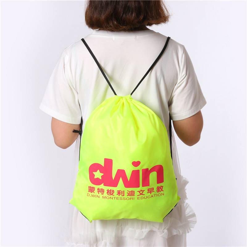 Outdoor sports fitness backpack drawing bundle bipurbers simple men's and women's schoolbag large -capacity basketball storage bag