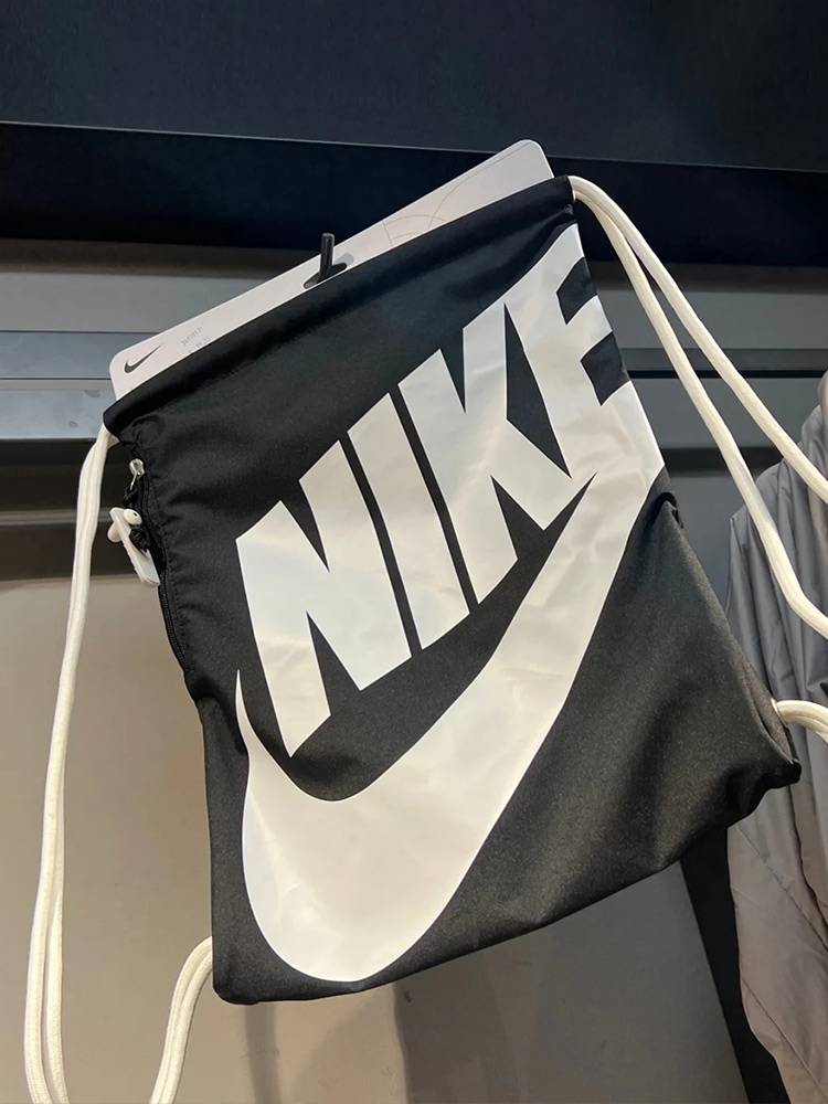 Nike drawing bag sports leisure backpack men's storage bag basketball beam pocket backpack schoolbags
