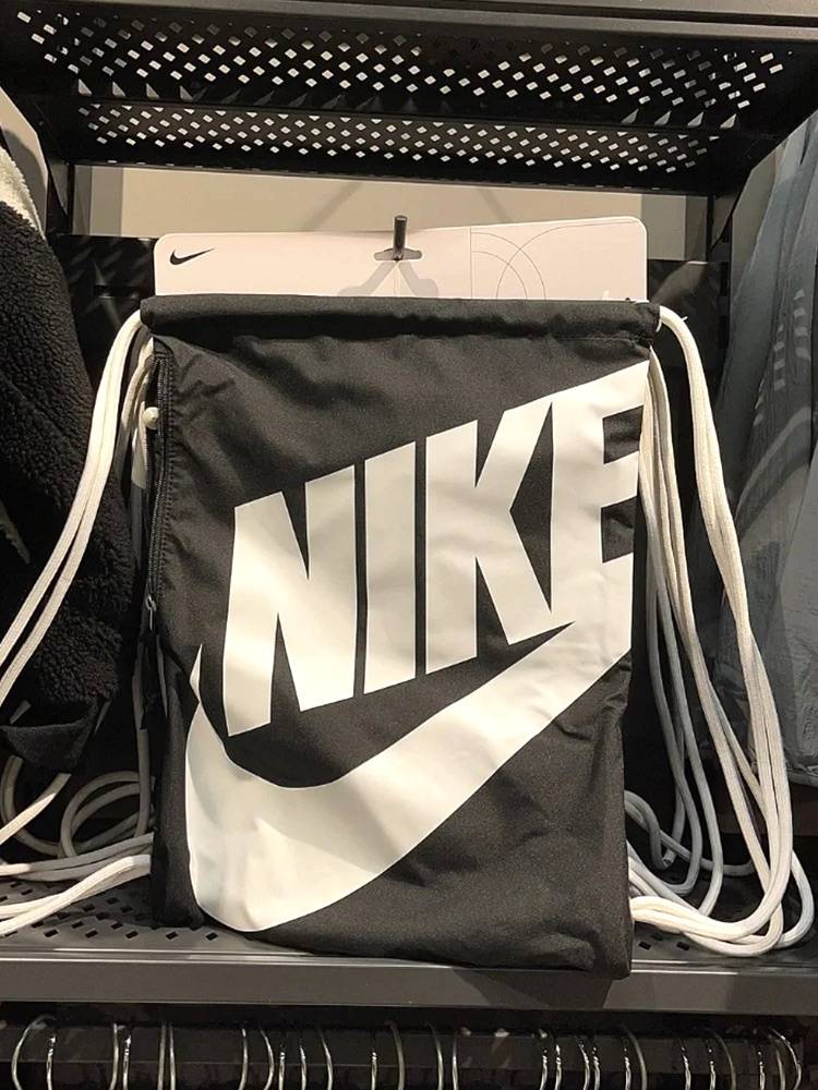 Nike drawing bag sports leisure backpack men's storage bag basketball beam pocket backpack schoolbags