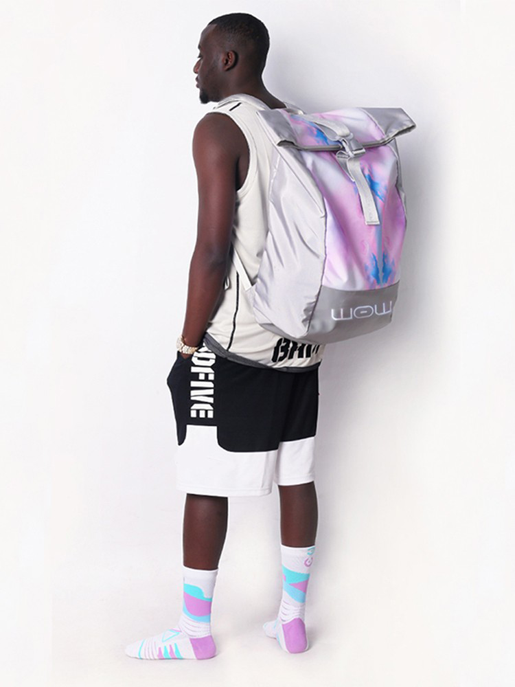 American basketball backpack men's college student outdoor schoolbag training basketball bag football backpack sports backpack