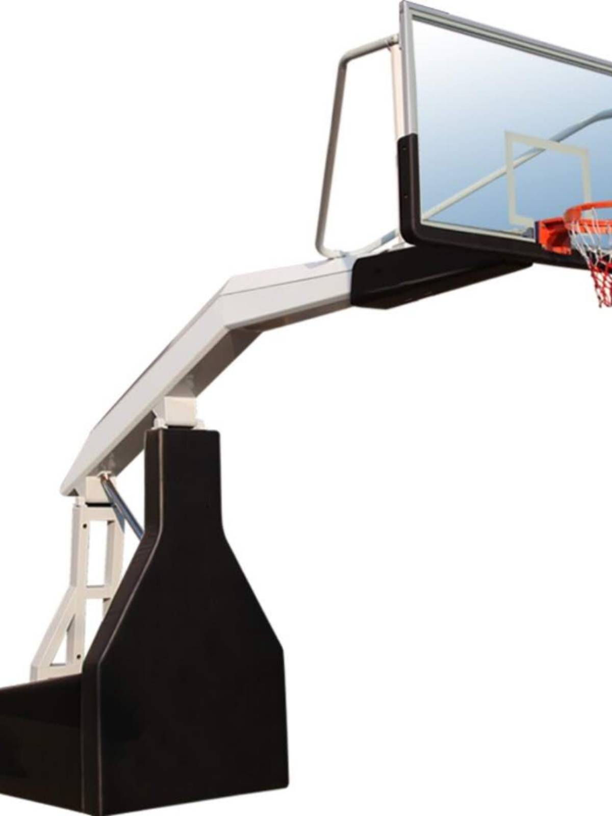 Vertical and horizontal manual electric hydraulic lifting basketball team outdoor mobile room competition professional adult standard stadium basket