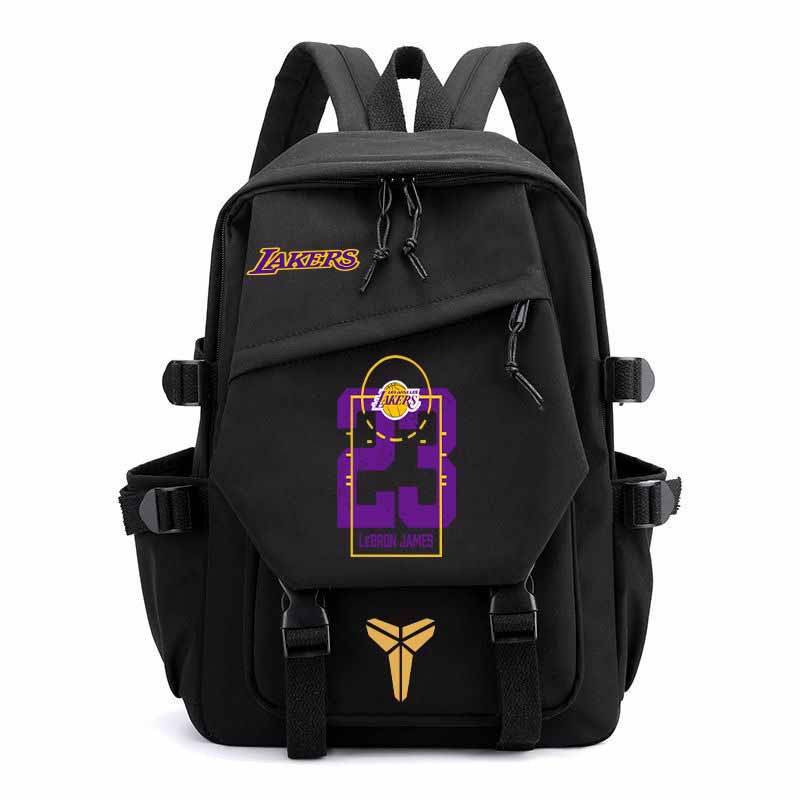 Kobe Bag James Curry Backpack Basket Barbarium Junior Senior and Senior Students Male Leisure Backpack Large Capacity