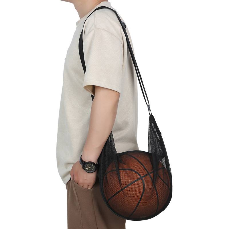 BLACK ONE SHOULDER WITHOUT LOGO BASKETBALL PACK NUMBER SEVEN