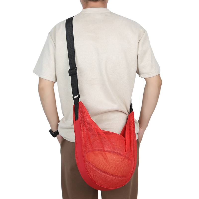 RED ONE SHOULDER WITHOUT LOGO BASKETBALL PACK NUMBER SEVEN