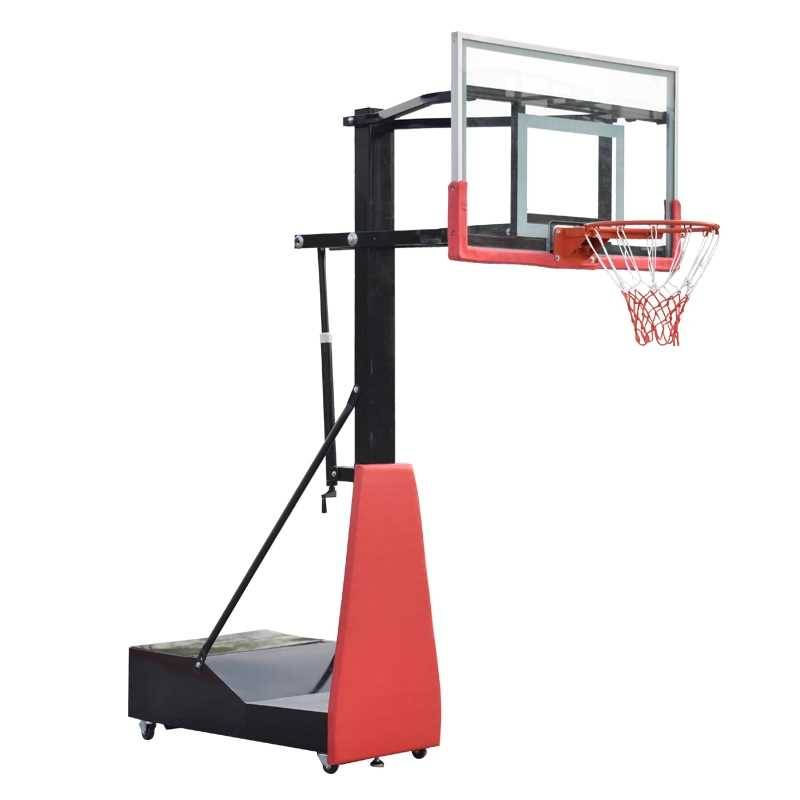 Basketball racks can move outdoor children adults indoor and outdoor young people standard professional American hydraulic lifting racks