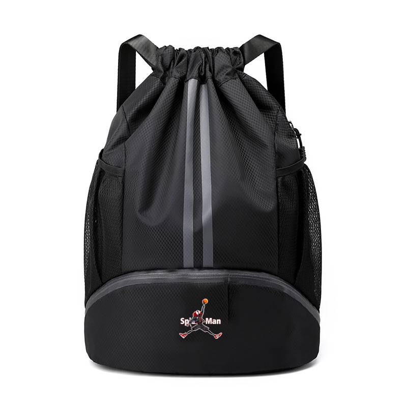 Swimming bag dry and wet beam pocket Pumping rope backpack sports fitness basketball bag portable sports bag