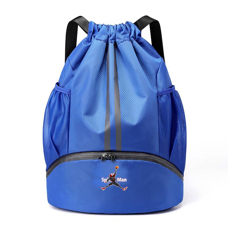 Swimming bag dry and wet beam pocket Pumping rope backpack sports fitness basketball bag portable sports bag