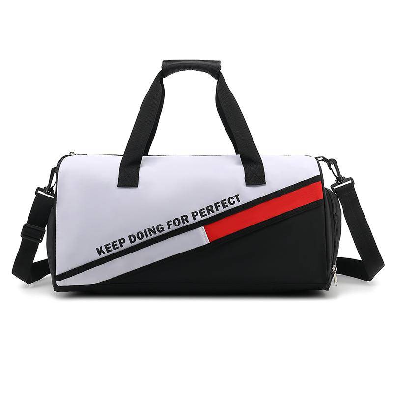Fitness bag dry and wet separation training sports bag swimming bag large -capacity hand -lifting outdoor travel bag basketball bag