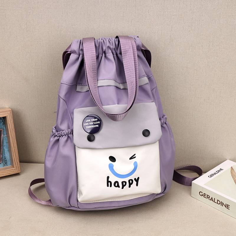 Purple smile