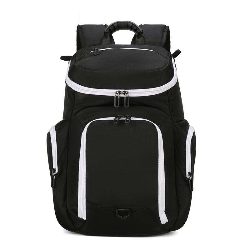 Double shoulder bag black