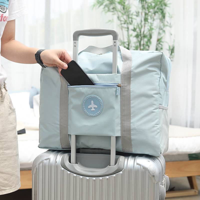 Travel bag handbag fashion short -distance folding lever waiting to be produced large -capacity Portable bagbags fitness bag men and women