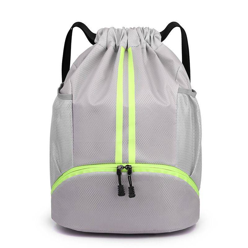Basketball bag swimming bag dry wet separation female storage bag sports backpack training backpack training fitness bouquet pumping rope bare bag men