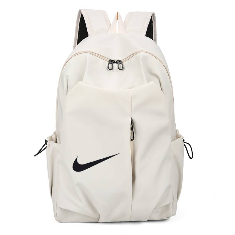 Meidai discount area Police bag female junior high school student schoolbag men's travel computer bag short white sports backpack