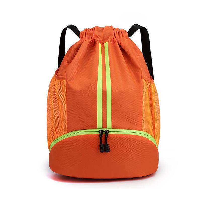 Basketball bag swimming bag dry wet separation female storage bag sports backpack training backpack training fitness bouquet pumping rope bare bag men