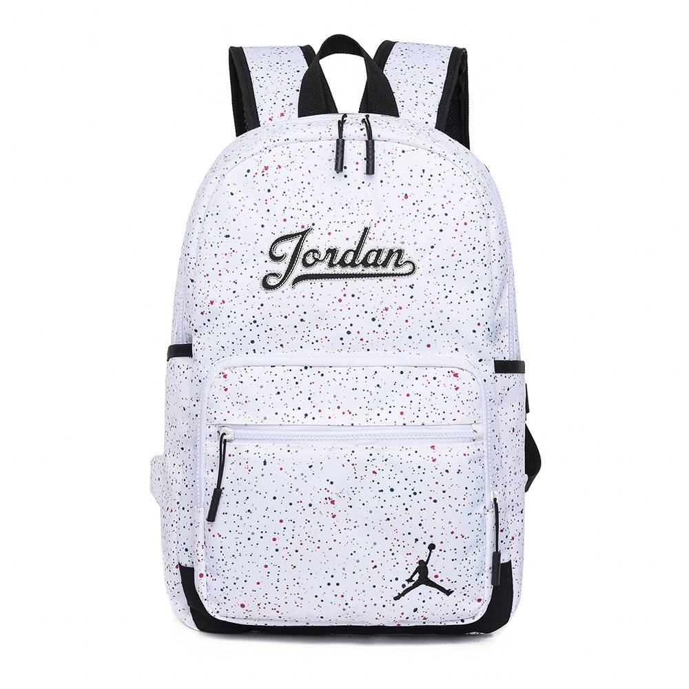 Nike Nike's new men's and women's sports leisure student fashion backpack AJ large -capacity sports American basketball bag