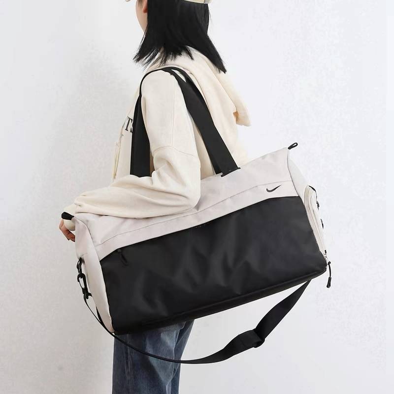 Nike Nike fitness bag dry wet separation basketball bag men's and women's large -capacity swimming bag training bag crossbody travel bag