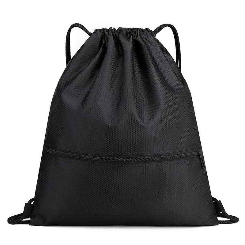 Beam -mouth bags, sports football waterproof storage bag drawing stump folding bag basketball bag Oxford cloth