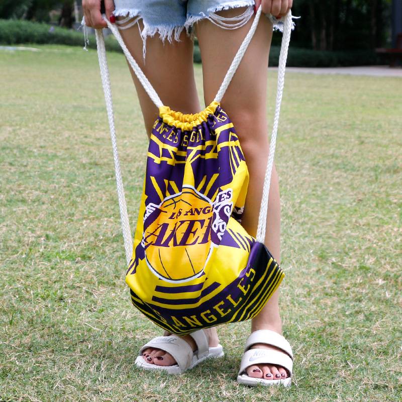 Star Lakers Kobe James Curry Irving Basketball Basket Bag Big Capacity Packing Pack Packing Bid Bag