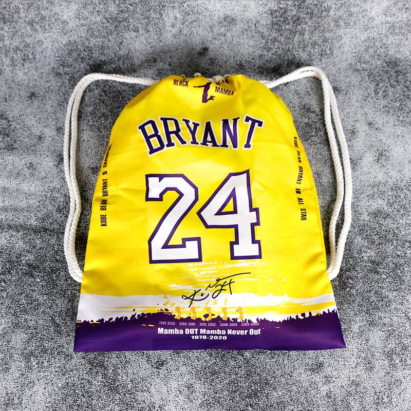 Star Lakers Kobe James Curry Irving Basketball Basket Bag Big Capacity Packing Pack Packing Bid Bag