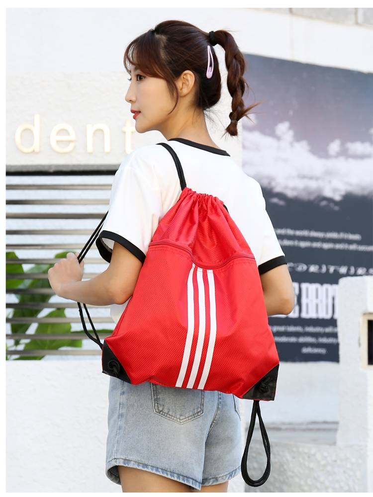 Basketball bag collection bag basketball bag football bag training backpack sports beam pocket custom drawing rope shoulder bag waterproof